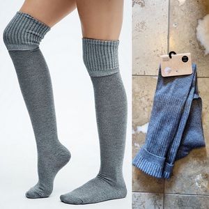 Urban Outfitters Over The Knee Fold Socks